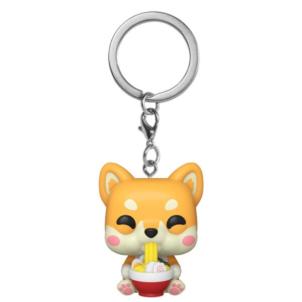 FUNKO POP KEYRING / KAWII FOODIES RAMEN SHIBA POP
