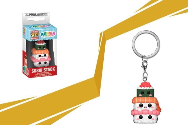 FUNKO POP KEYRING / KAWII FOODIES SUSHI STACK KEYRING