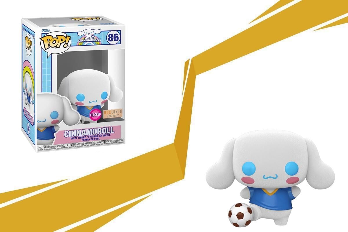 FUNKO POP / HELLO KITTY CINNAMOROLL FLOCKED POP FIGURE