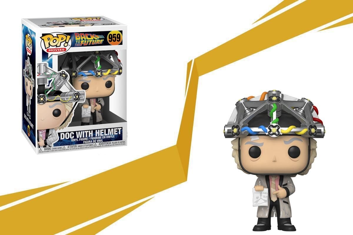FUNKO POP / BACK TO THE FUTURE DOC WITH HELMET POP FIGURE