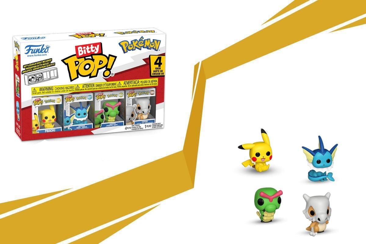 FUNKO POP / POKEMON PIKACHU BITTY 4-PACK MINI POP FIGURE
