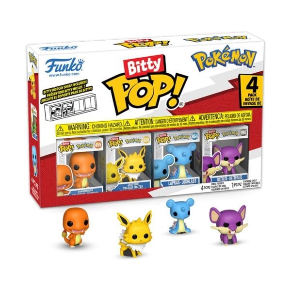FUNKO POP / POKEMON BULBASAUR BITTY 4-PACK MINI POP FIGURE