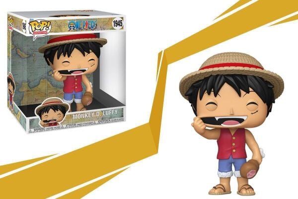 FUNKO POP / ONE PIECE MONKEY D. LUFFY 10 INCH POP FIGURE