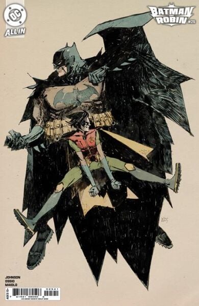 BATMAN AND ROBIN #25 CVR G INC 1:25 ASHLEY WOOD CARD STOCK VAR