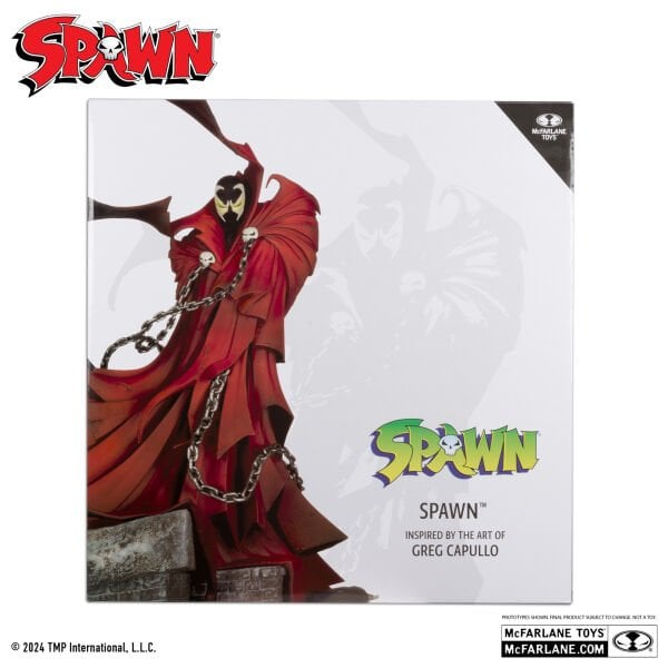 SPAWN BY GREG CAPULLO 1:8 (SPAWN/BATMAN #1) RESIN STATUE