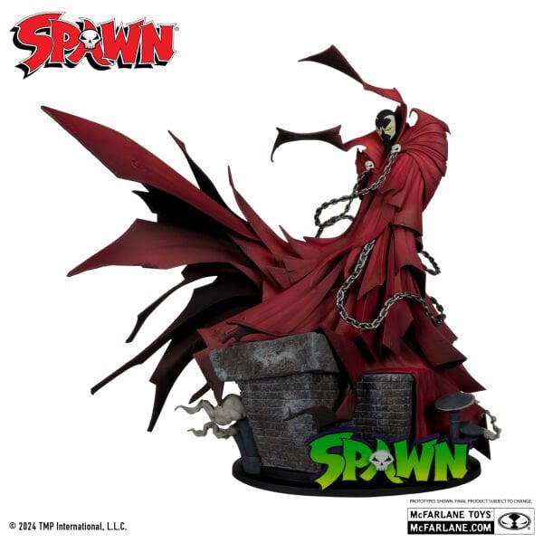 SPAWN BY GREG CAPULLO 1:8 (SPAWN/BATMAN #1) RESIN STATUE