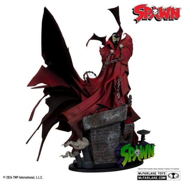 SPAWN BY GREG CAPULLO 1:8 (SPAWN/BATMAN #1) RESIN STATUE