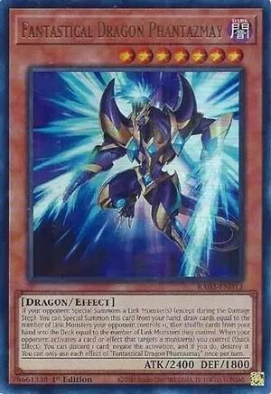 Fantastical Dragon Phantazmay (Alternate Art) - RA02-EN013 - Ultra Rare 1st Edition Rarity Collection II Singles