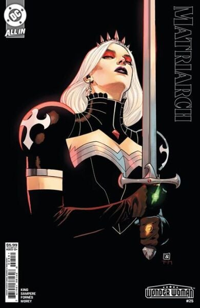 WONDER WOMAN #25 CVR D DANIEL SAMPERE CARD STOCK VAR