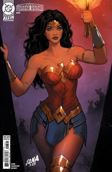 WONDER WOMAN #23 CVR B DAVID NAKAYAMA CARD STOCK VAR