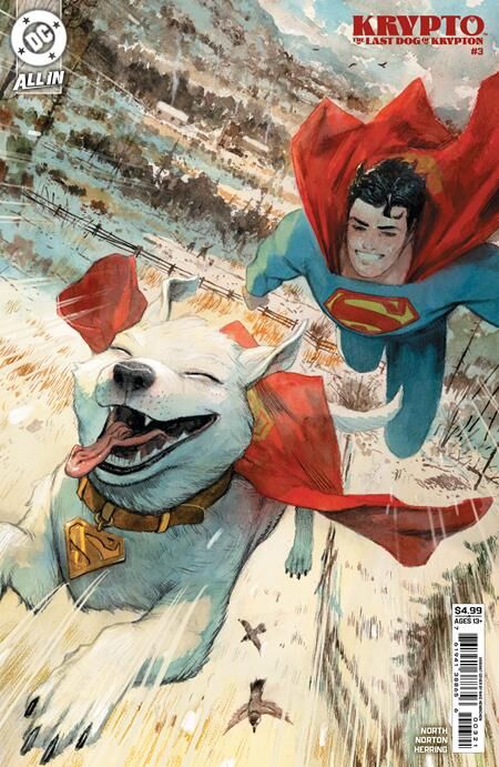 KRYPTO THE LAST DOG OF KRYPTON #3 (OF 5) CVR B NIKO HENRICHON CARD STOCK VAR