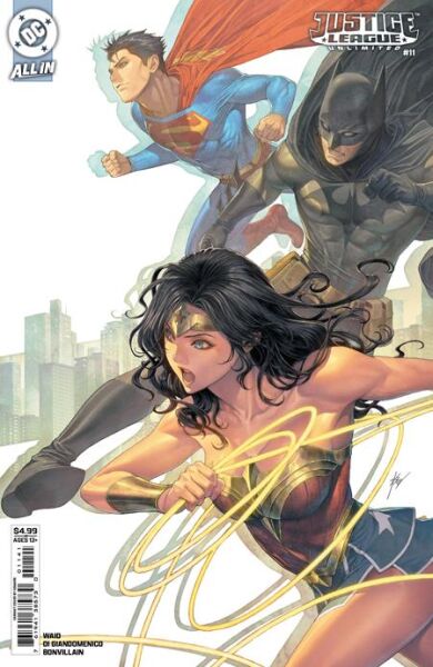 JUSTICE LEAGUE UNLIMITED #11 CVR D HOMARE CARD STOCK VAR