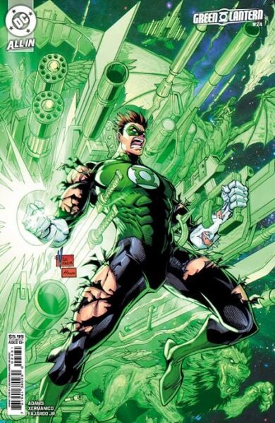 GREEN LANTERN #24 CVR C V KEN MARION CARD STOCK VAR