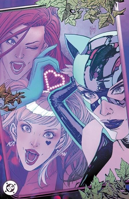 GOTHAM CITY SIRENS UNFIT FOR ORBIT #5 (OF 5) CVR D GUILLEM MARCH CONNECTING KALANORIAN FOIL VAR