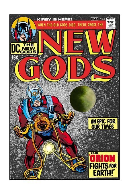 NEW GODS #1 FACSIMILE EDITION CVR B JACK KIRBY FOIL VAR