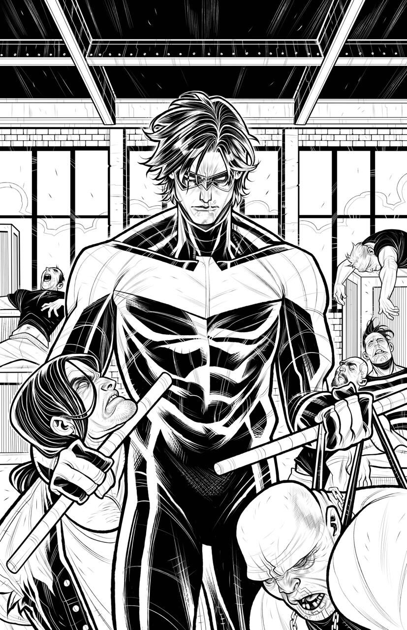 NIGHTWING #134 CVR C ELIZABETH TORQUE CARD STOCK VAR