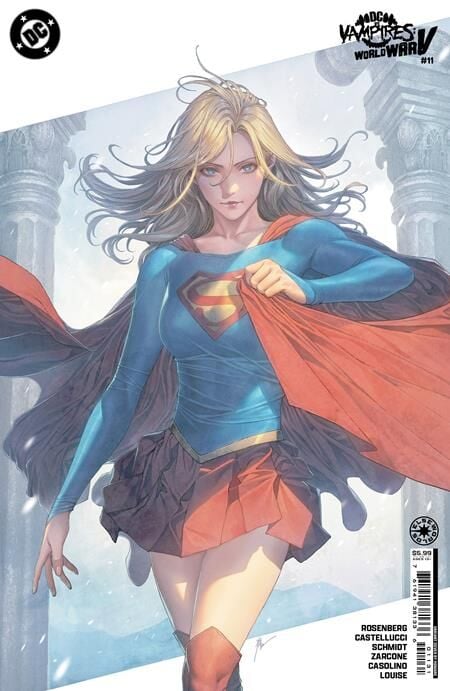 DC VS VAMPIRES WORLD WAR V #11 (OF 12) CVR C HOMARE CARD STOCK VAR