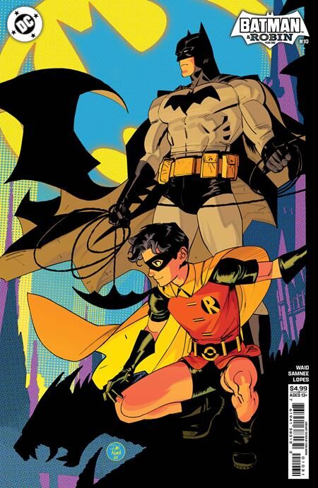 BATMAN & ROBIN YEAR ONE #10 (OF 12) CVR B DAN MORA CARD STOCK VAR