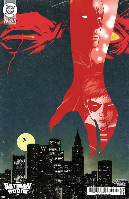 BATMAN AND ROBIN #24 CVR C JORGE FORNES CARD STOCK VAR