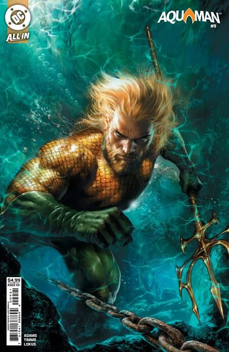 AQUAMAN #9 CVR B LUCIO PARRILLO CARD STOCK VAR
