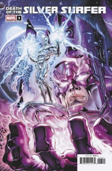 DEATH OF THE SILVER SURFER #3 CLADUIO CASTELLINI VARIANT