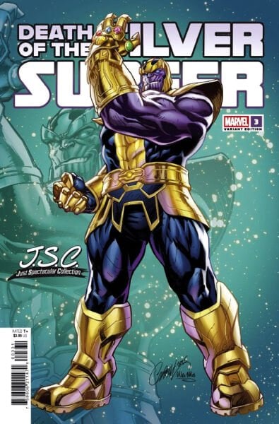 DEATH OF THE SILVER SURFER #3 J.SCOTT CAMPBELL JUST SPECTACULAR COLLECTION VARIANT