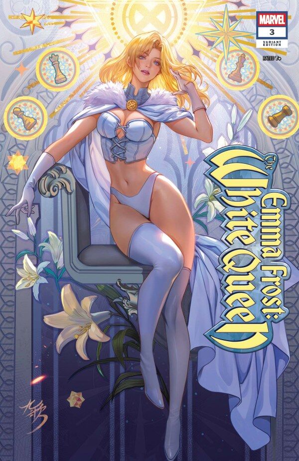 EMMA FROST WHITE QUEEN #3 FANYANG VARIANT
