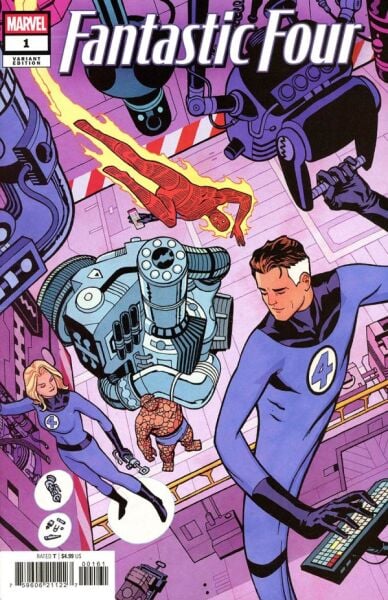 FANTASTIC FOUR #1 CLIFF CHIANG VARIANT