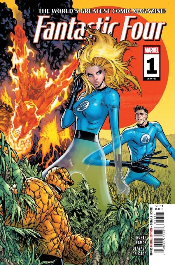 FANTASTIC FOUR #1 HUMBERTO RAMOS COVER A