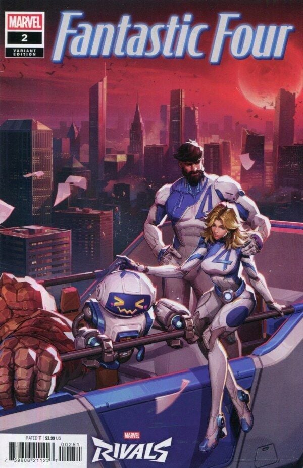 FANTASTIC FOUR #2 NETEASE GAMES MARVEL RIVALS CONNECTING VARIANT