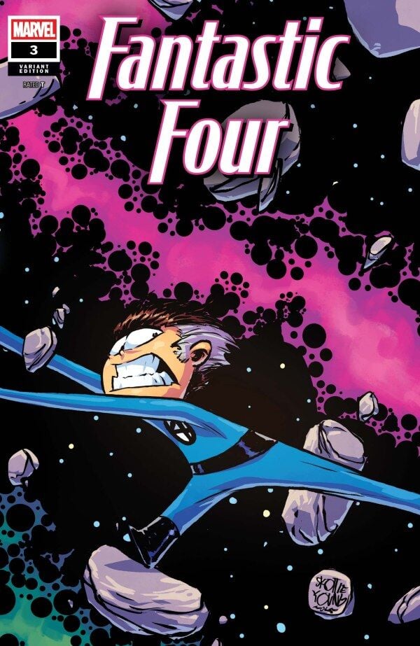 FANTASTIC FOUR #3 SKOTTIE YOUNG CONNECTING VARIANT