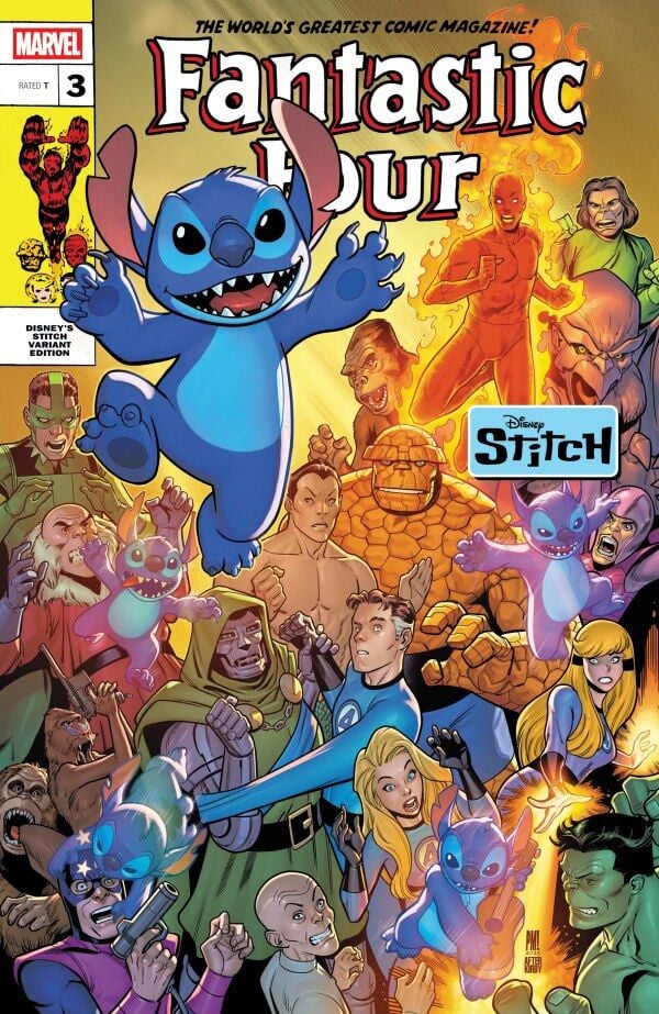 FANTASTIC FOUR #3 PACO MEDINA STITCH VARIANT