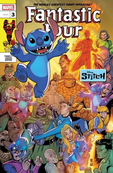 FANTASTIC FOUR #3 PACO MEDINA STITCH VARIANT