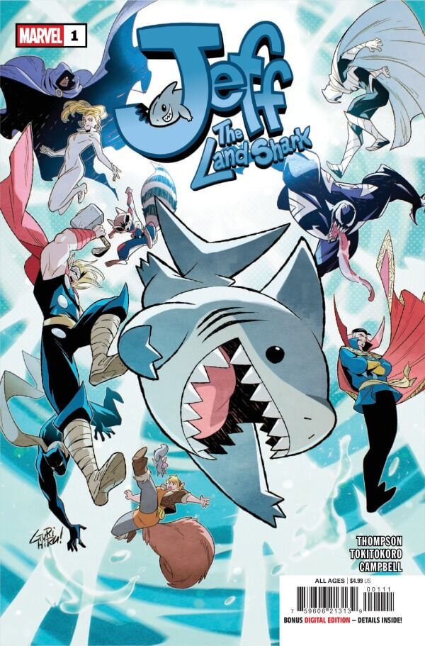 JEFF THE LAND SHARK #1 GURIHIRU COVER