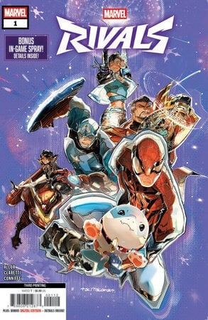 MARVEL RIVALS #1 TOKITOKORO 3RD PRINTING VARIANT