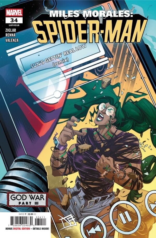 MILES MORALES: SPIDER-MAN #34 FEDERICO VINCENTINI