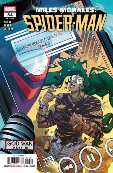 MILES MORALES: SPIDER-MAN #34 FEDERICO VINCENTINI