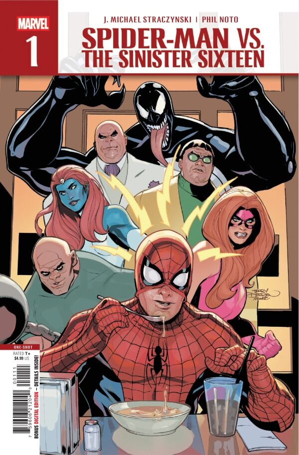 SPIDER-MAN VS THE SINISTER SIXTEEN #1 TERRY DODSON COVER