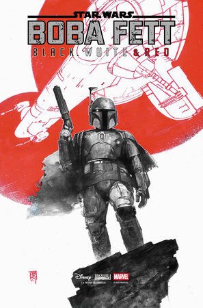 STAR WARS: BOBA FETT - BLACK, WHITE & RED #1 ALEX MALEEV COVER A