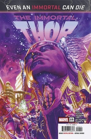 IMMORTAL THOR #25 ALEX ROSS COVER
