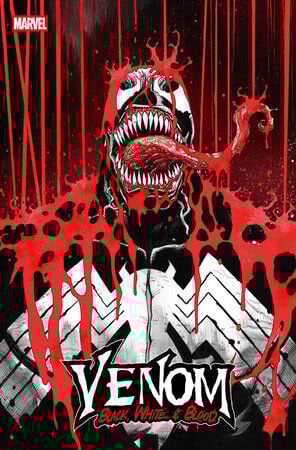 VENOM: BLACK, WHITE & BLOOD #2 JOSHUA CASSARA COVER