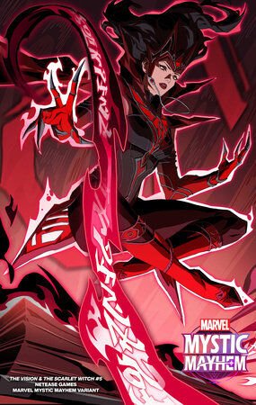 THE VISION & THE SCARLET WITCH #5 NETEASE GAMES MARVEL MYSTIC MAYHEM VARIANT