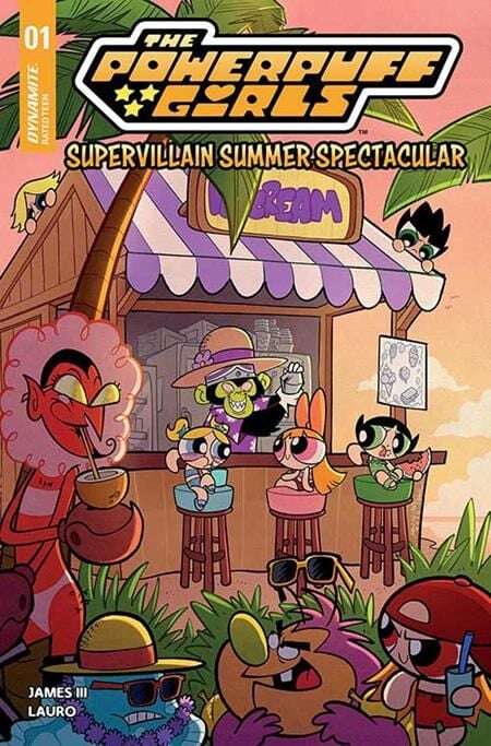 POWERPUFF GIRLS SUPERVILLAIN SUMMER SPECTACULAR #1 (ONE SHOT) CVR A CARLO LAURO
