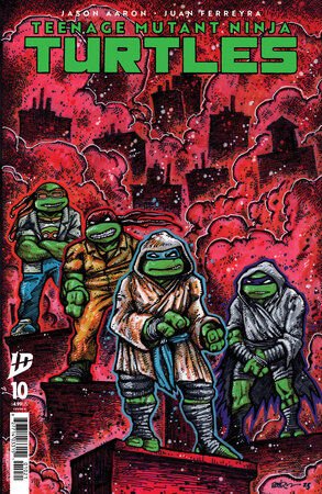 TEENAGE MUTANT NINJA TURTLES #10 KEVIN EASTMAN VARIANT