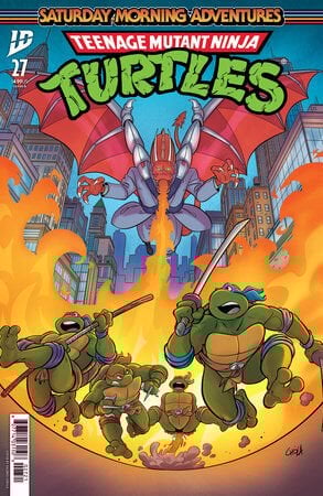TEENAGE MUTANT NINJA TURTLES: SATURDAY MORNING ADVENTURES #27 VALERIO CHIOLA VARIANT