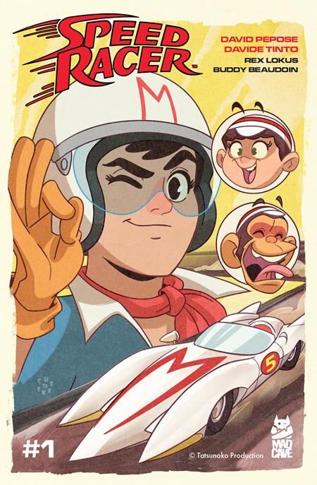 SPEED RACER #1 CVR B SEAN GALLOWAY RETRO MANGA VAR