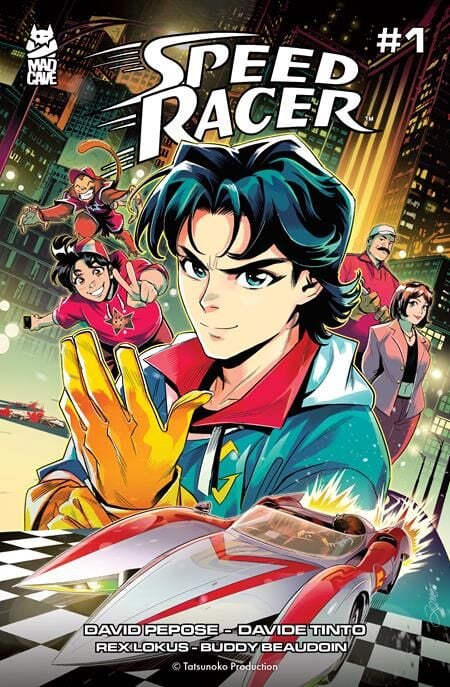 SPEED RACER #1 CVR A ALESSIO ZONNO