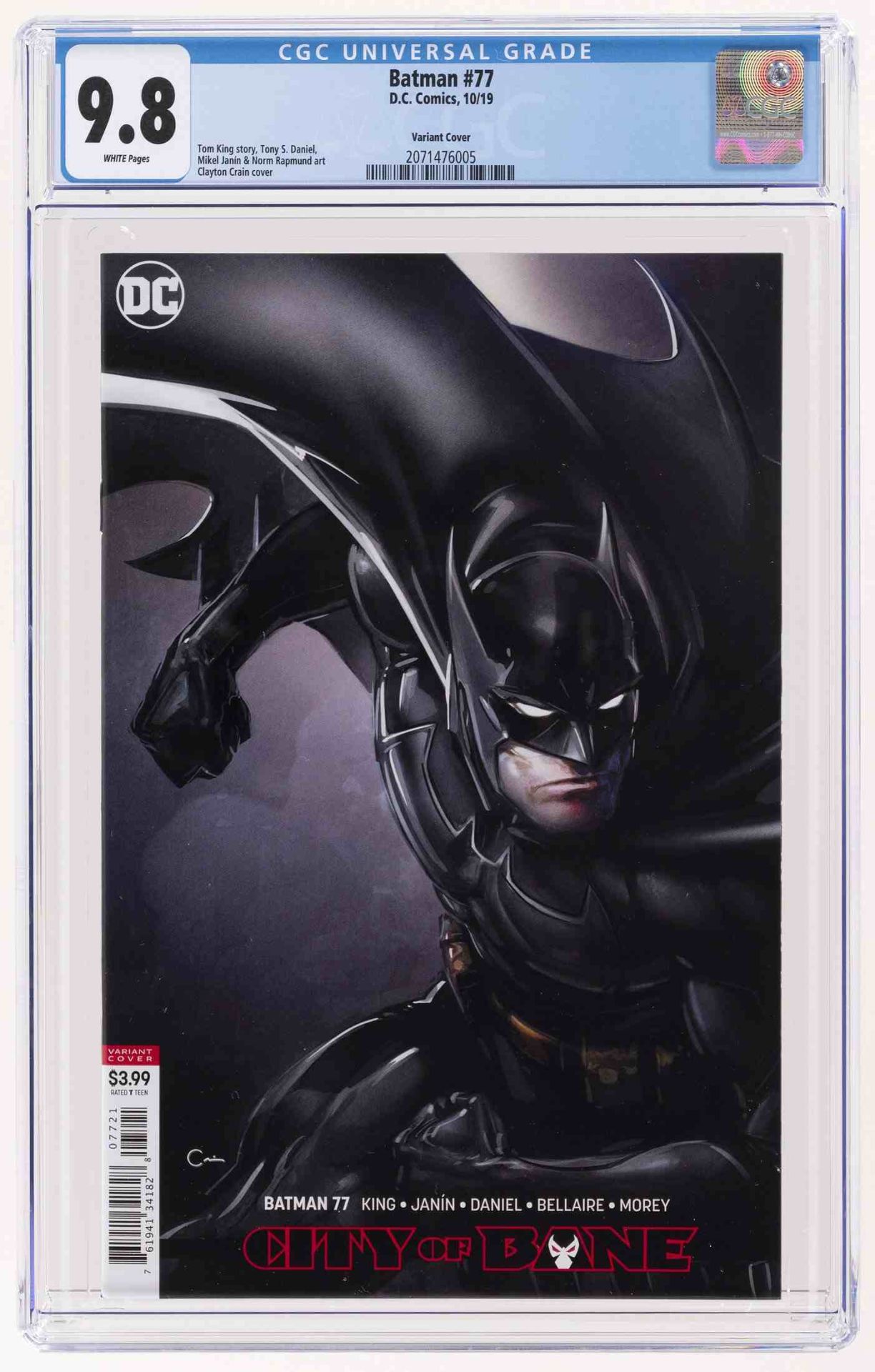 BATMAN #77 CGC 9.8 - DEATH OF ALFRED PENNYWORTH