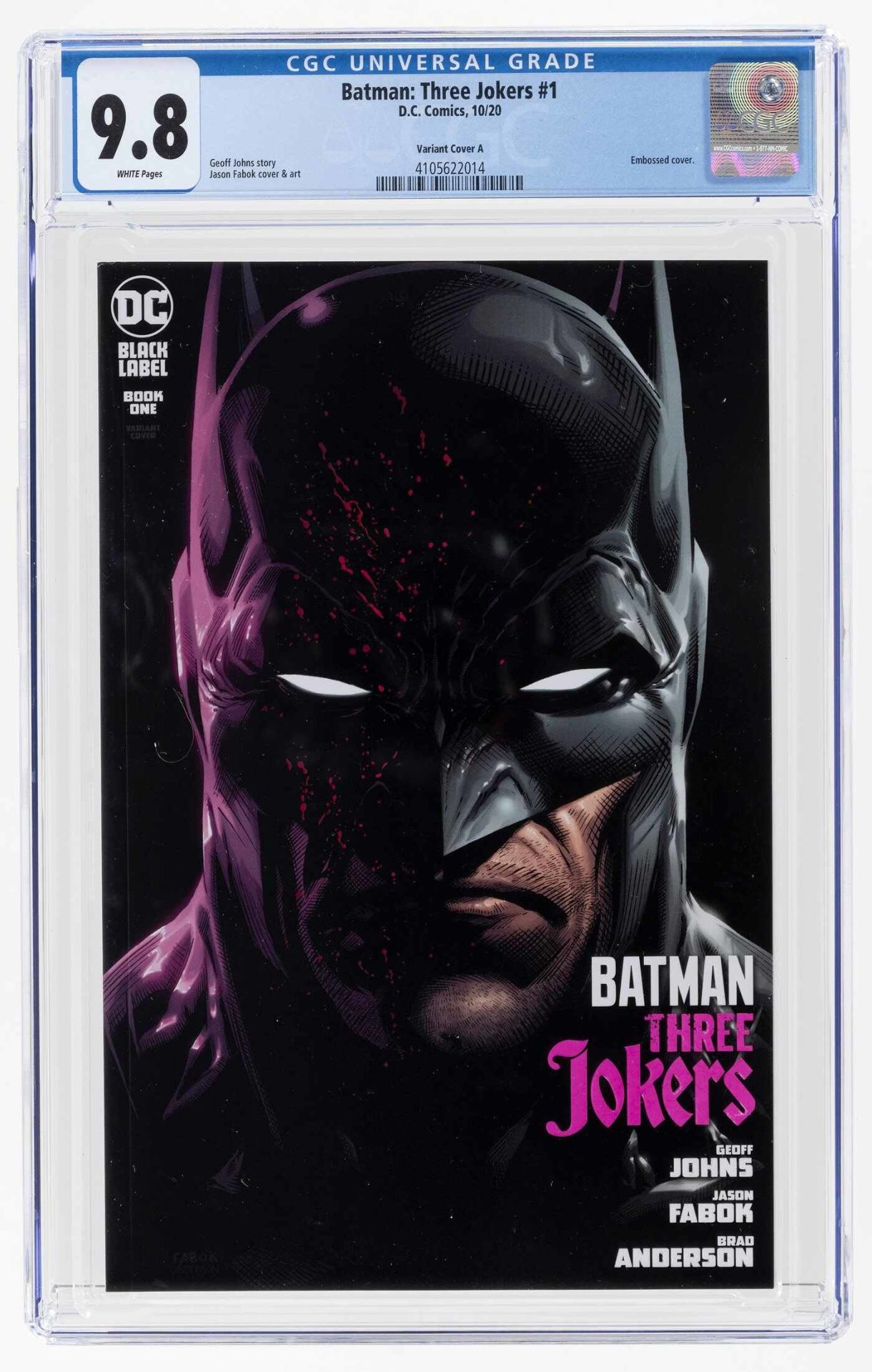 BATMAN: THREE JOKERS #1 CGC 9.8