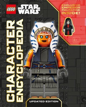 LEGO STAR WARS ENCYCLOPEDIA HC WITH PALPATINE FIGURE